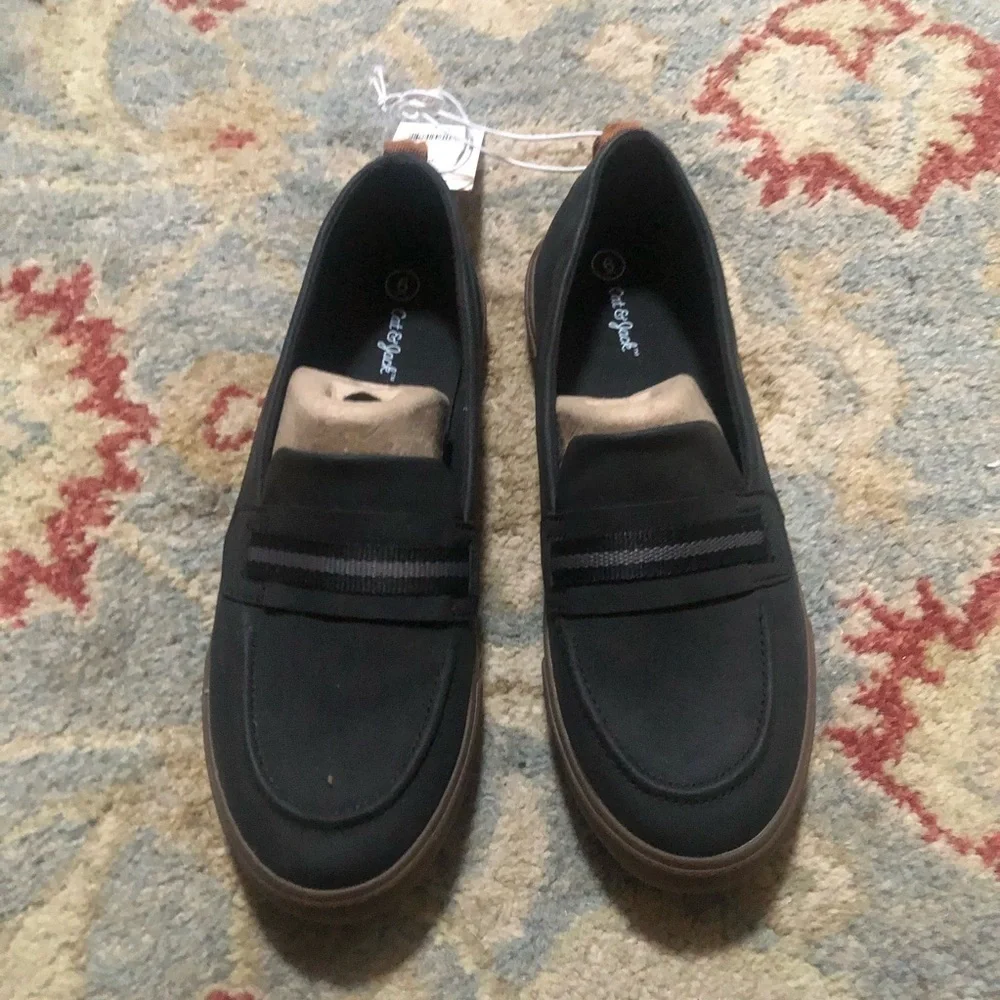 Beautiful Boys Bleu Loafer New With Tag Size 6